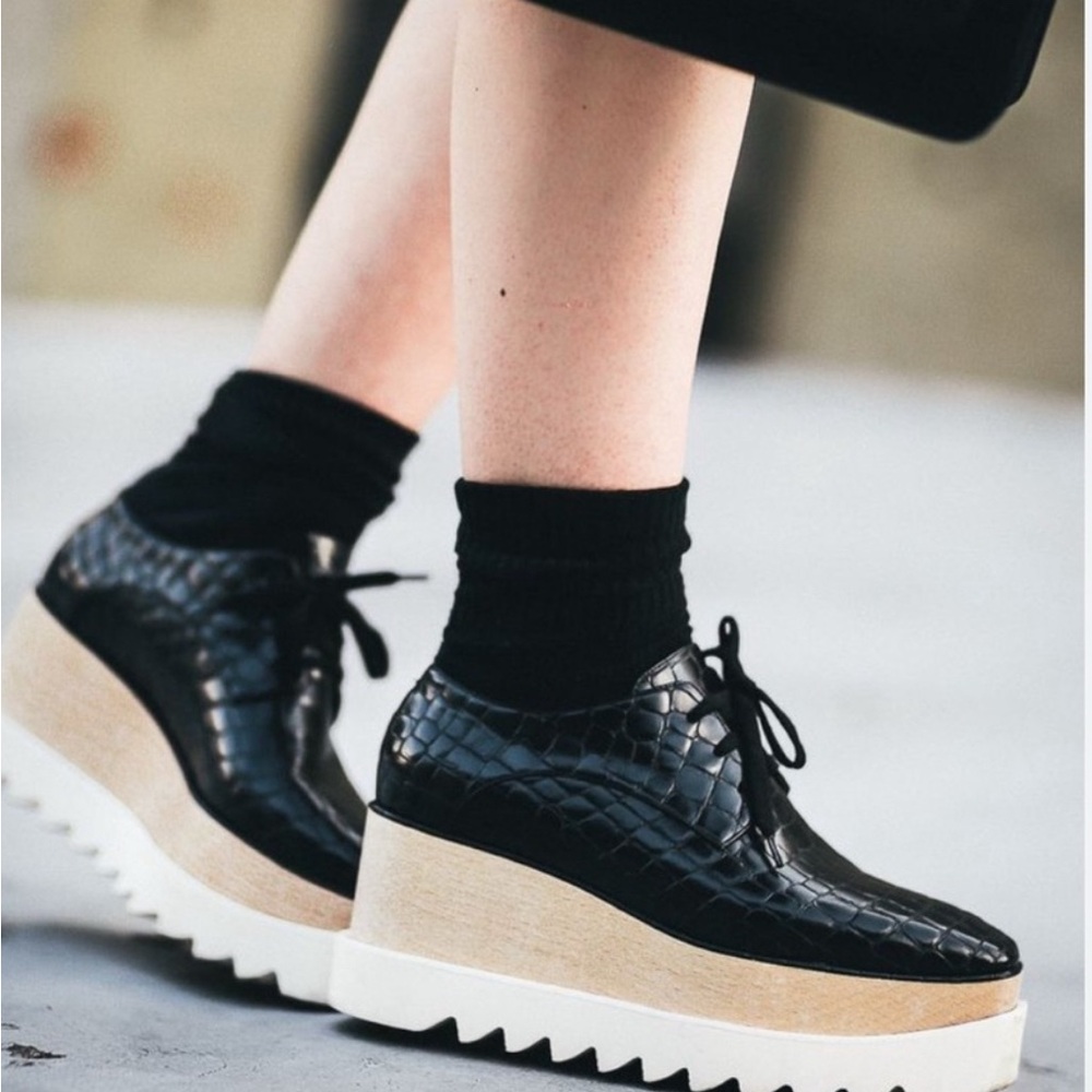 Stella McCartney laced loafers
